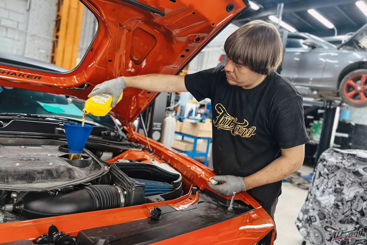 Плановое техническое обслуживание Dodge Challenger Shaker